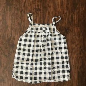 Cute Gingham tank top in size S